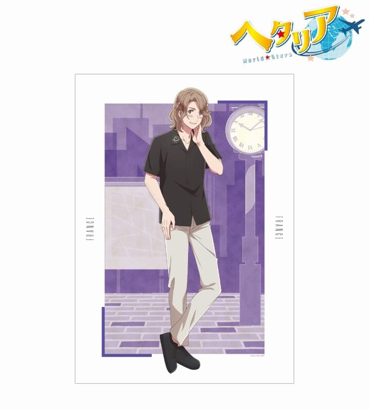 アニメ「ヘタリア World★Stars」 arti-mate A3マット加工ポスター フランス 描き下ろし カジュアルファッションver.
 アニメイトで
2025/07/21 発売