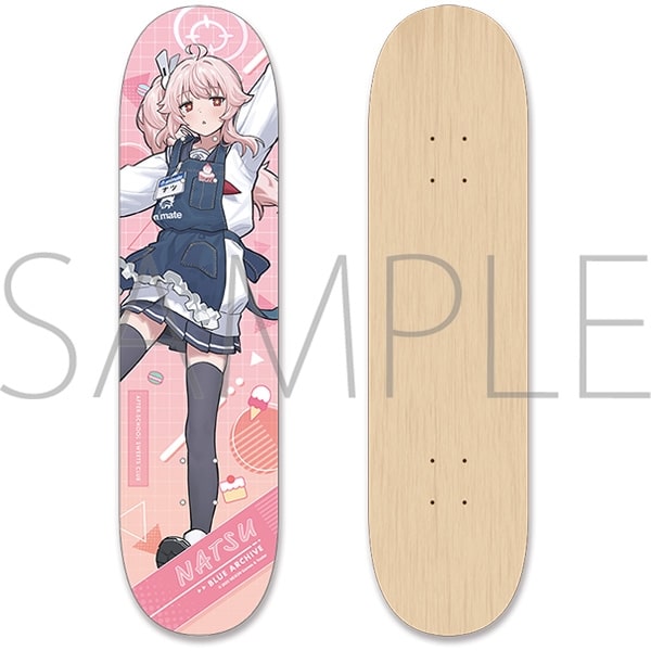 ブルーアーカイブ (ブルアカ) スケートデッキ/ナツ
 
2026年01月下旬発売