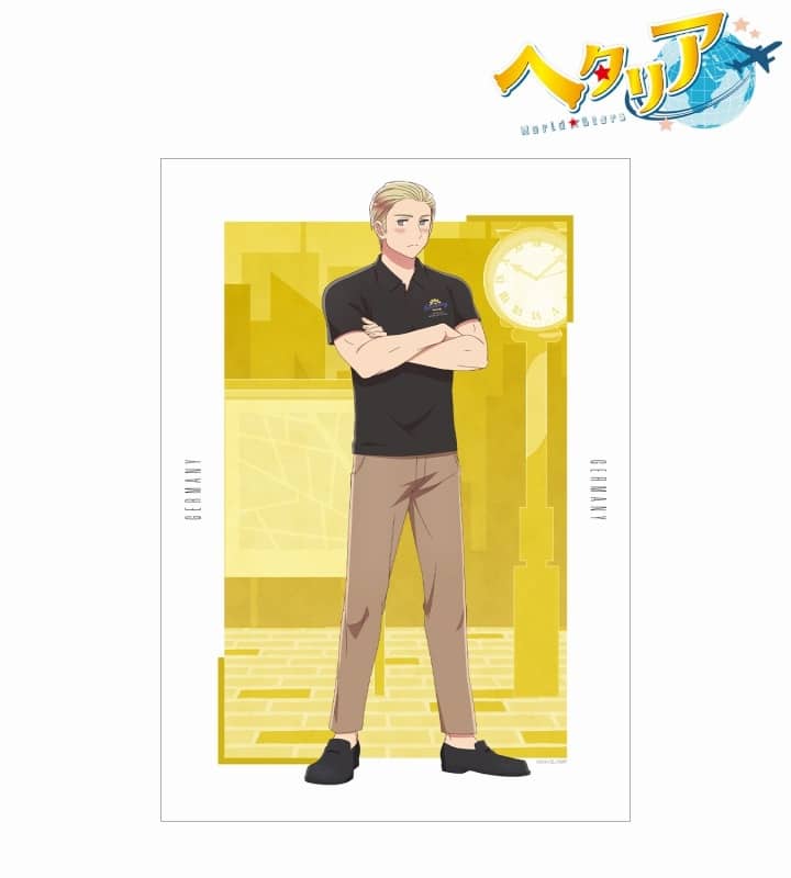 アニメ「ヘタリア World★Stars」 arti-mate A3マット加工ポスター ドイツ 描き下ろし カジュアルファッションver.
 アニメイトで
2025/07/21 発売