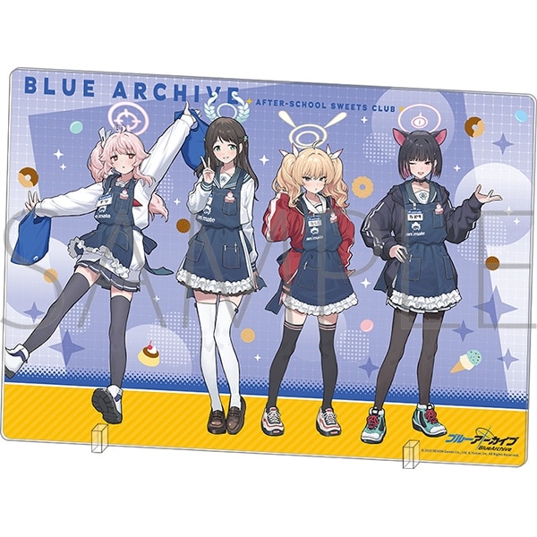 ブルーアーカイブ (ブルアカ) クリアアートパネル/放課後スイーツ部
 
2026年01月下旬発売