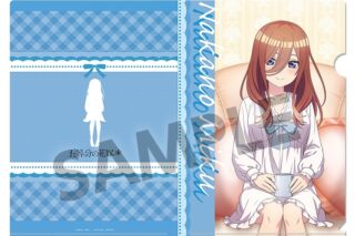 五等分の花嫁* 描き下ろしクリアファイル 中野三玖 ナイトウェア ver.
 
2025年11月発売
で取扱中 (アニメイト)
