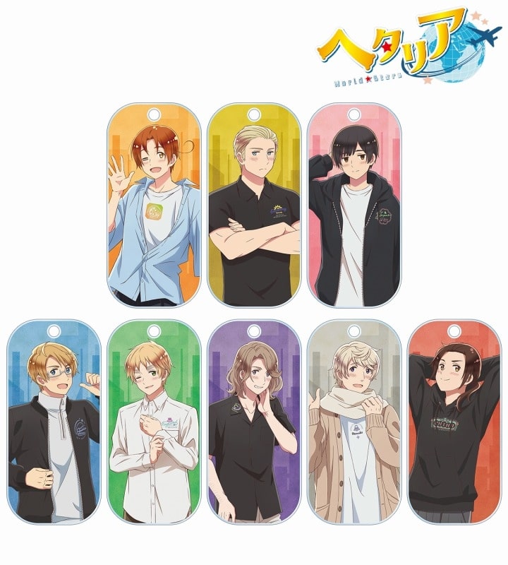 アニメ「ヘタリア World★Stars」 arti-mate トレーディングアクリルキータグ 描き下ろし カジュアルファッションver.
 アニメイトで
2025/07/21 発売