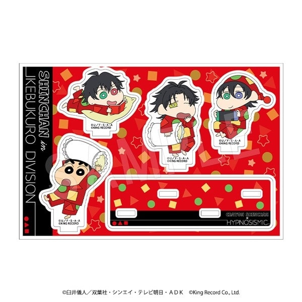 クレヨンしんちゃん×ヒプノシスマイク-Division RapBattle- アクリルスタンド  イケブクロ アニメイトで2025年08月発売