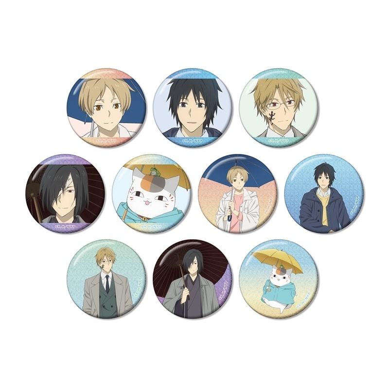 夏目友人帳 描き下ろし 雨の日ver. トレーディンググリッター缶バッジ
 
2026年1月17日発売
で取扱中 (アニメイト)