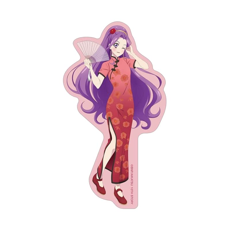 アイカツ! 10th STORY ～未来へのSTARWAY～ 描き下ろし 神崎美月 チャイナドレスver. ダイカットステッカー
 アニメイトで
2025/11/08 発売