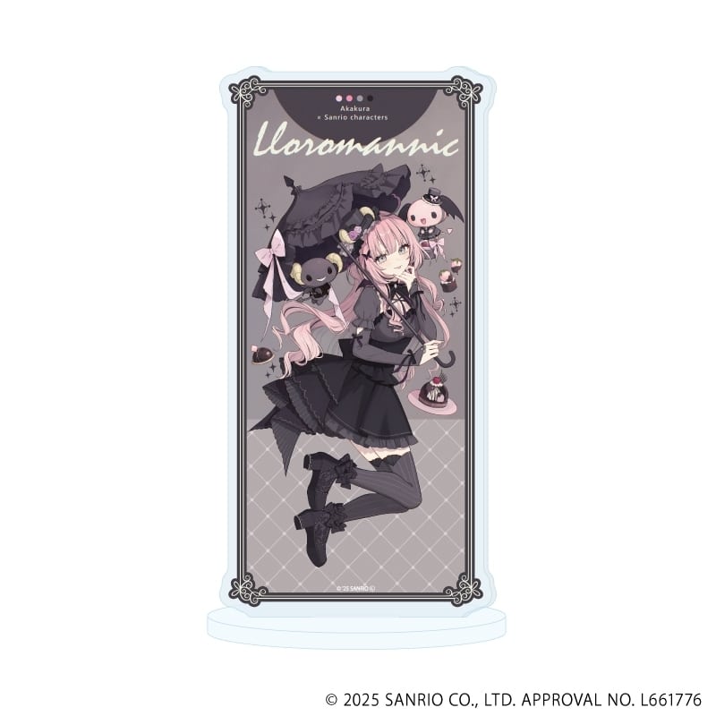 赤倉 × サンリオキャラクターズ アクリルスタンド29/ルロロマニック(コラボイラスト)
 
2025年11月発売
