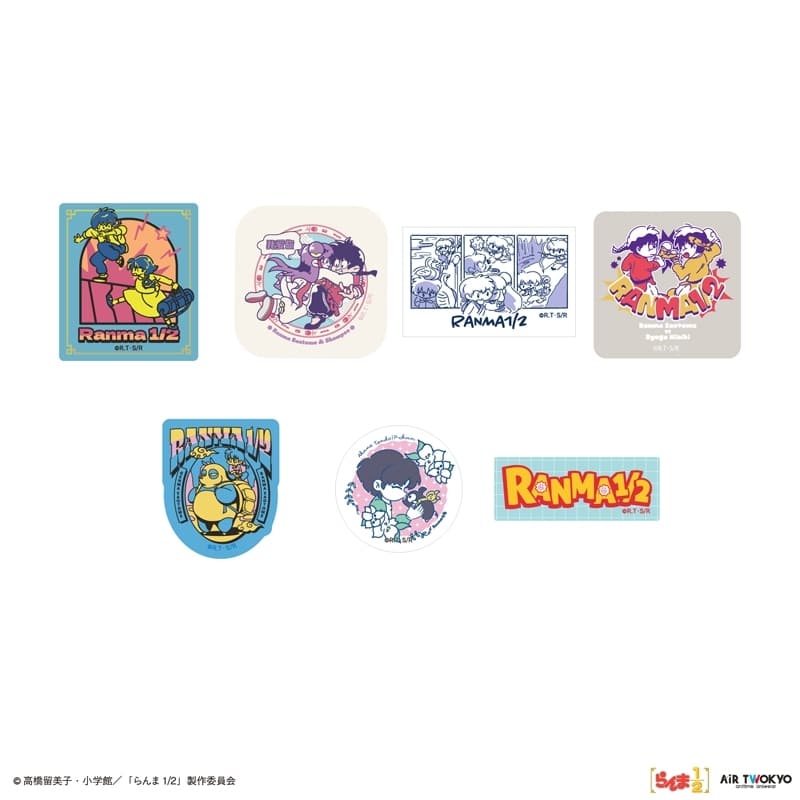 らんま1/2 第2弾 ポップイラストステッカーセット
 
2025年12月上旬発売