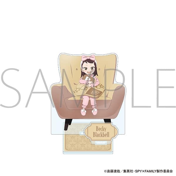 スパイファミリー アクリルスタンド　ベッキー・ブラックベル
 
2025年12月20日発売
 (アニメイト)