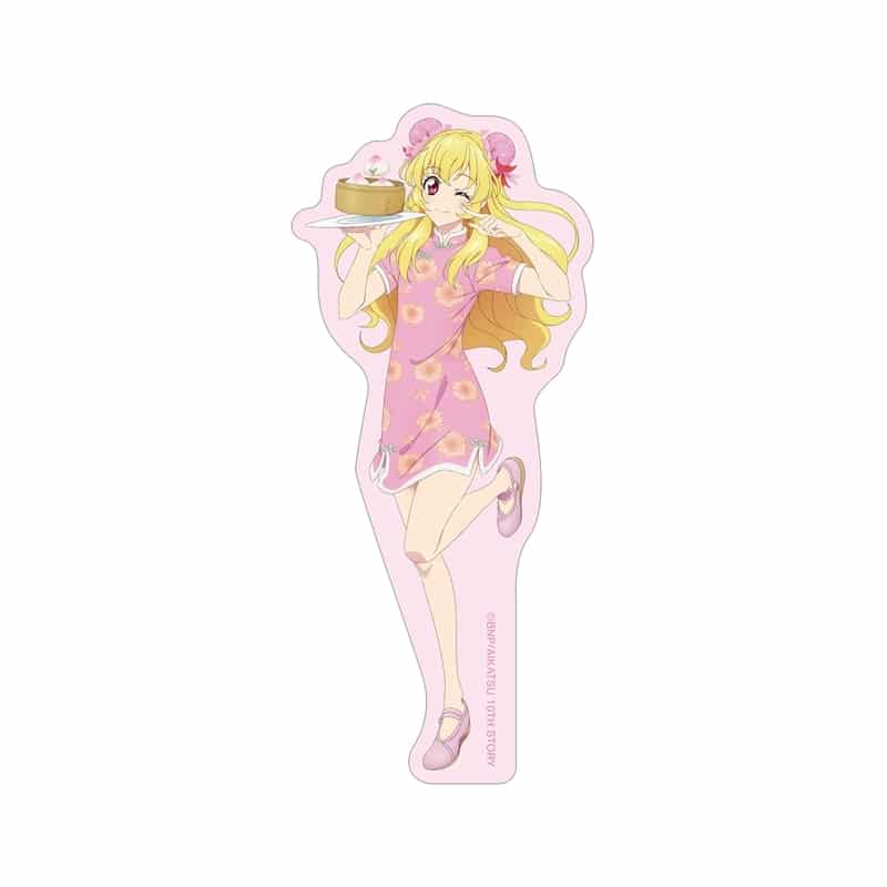 アイカツ! 10th STORY ～未来へのSTARWAY～ 描き下ろし 星宮いちご チャイナドレスver. ダイカットステッカー
 アニメイトで
2025/11/08 発売