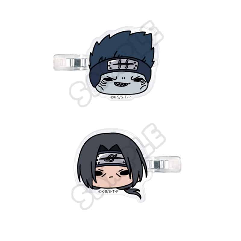 TVアニメ『NARUTO-ナルト-』 前髪クリップ ML(うちはイタチ&干柿鬼鮫) アニメイトで
12月中旬発売