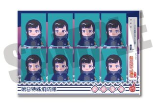 炎炎ノ消防隊  にゅ～とろ 証明写真風ステッカー E 茉希 尾瀬
 
2025年11月下旬発売
 【アニメイト】