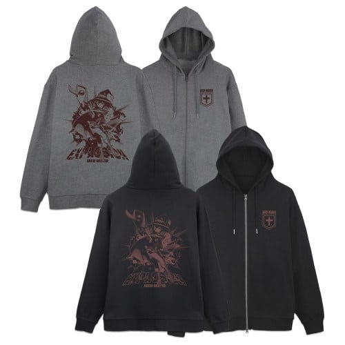 この素晴らしい世界に祝福を! めぐみん EXPLOSION ジップパーカーVer.2.0/MIX GRAY-XXL
 アニメイトで
2025年12月発売