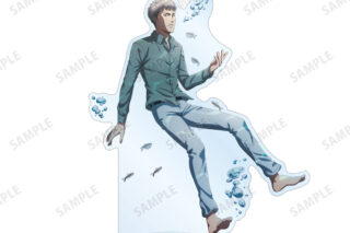 進撃の巨人 描き下ろしイラスト ジャン 水中浮遊ver. 特大アクリルスタンド AMNIBUSで2025年11月上旬発売