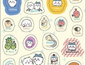 ちいかわ スケジュールシールC【再販】
 
2024年06月発売