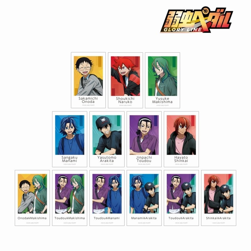 弱虫ペダル GLORY LINE 描き下ろし お出かけver. トレーディングイラストカード
 アニメイトで
2025/05/27 発売