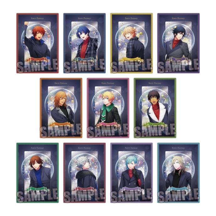 うたプリ カスタマイズビジュアルカードコレクション Snow Fantasy Ver. アニメイトで
2025年12月発売