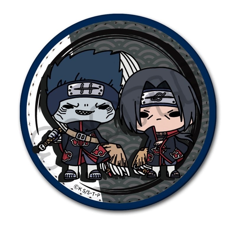 TVアニメ『NARUTO-ナルト-』 レザーバッジ(丸形) ML(うちはイタチ&干柿鬼鮫) アニメイトで
12月中旬発売