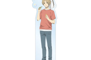 夏目友人帳 描き下ろしイラスト 夏目貴志&ニャンコ先生 シャボン玉ver. BIGアクリルスタンド AMNIBUSで