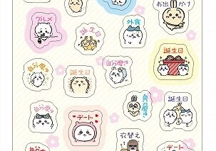 ちいかわ スケジュールシールB【再販】
 
2024年06月発売