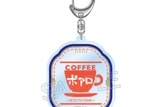 名探偵コナン 喫茶ポアロシリーズ 箔押しアクリルキーホルダー エプロンロゴ
 
2025年11月下旬発売