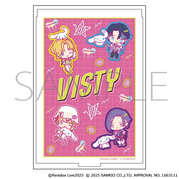パラライ ミラー/VISTY×シナモロール　サンリオキャラクターズ
 アニメイトで
2025/11/28 発売