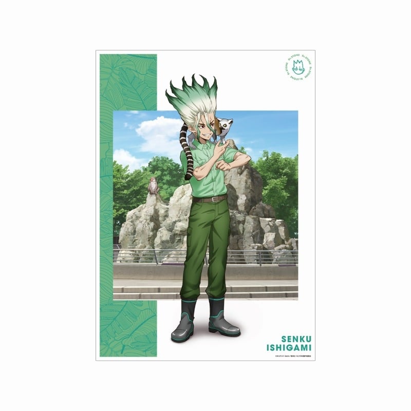 Dr.STONE 描き下ろし 石神千空 飼育係ver. A3マット加工ポスター【再販】
 アニメイトで
2025/08/07 発売