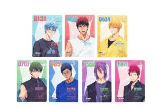 黒子のバスケ 描き下ろしイラスト【ストリートスナップ】 トレーディング箔押しクリアフォト(全7種)
 アニメイトで
2026年02月下旬発売