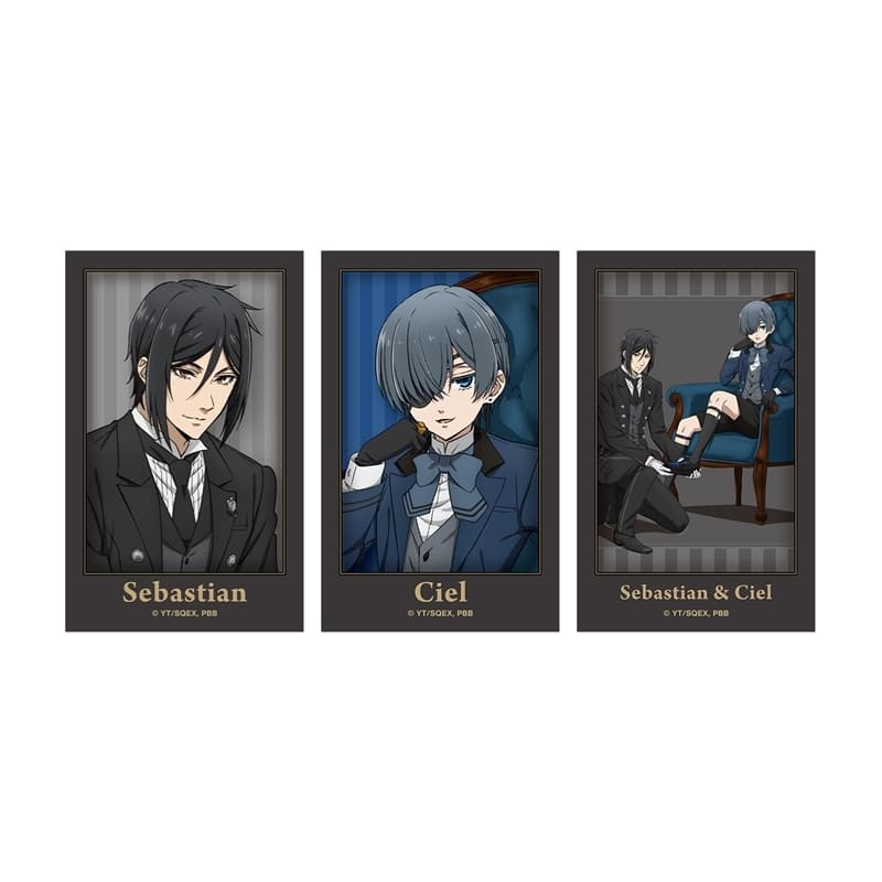 黒執事 — 描き下ろしインスタントカメラ風イラストカード3枚セット
 
2026年1月27日発売
 【アニメイト】