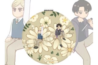 TVアニメ『進撃の巨人』 エルヴィン&リヴァイ Botania 第2弾 折りたたみミラー【再販】
 
2026年1月17日発売