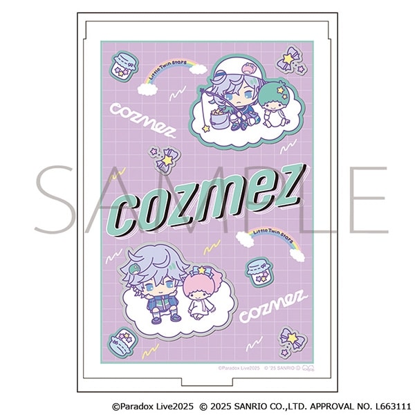 パラライ ミラー/cozmez ×リトルツインスターズ　サンリオキャラクターズ
 アニメイトで
2025/11/28 発売