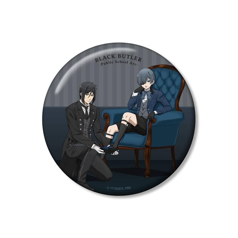 黒執事 — 描き下ろし セバスチャン&シエル 100mm缶バッジ
 
2026年1月27日発売
