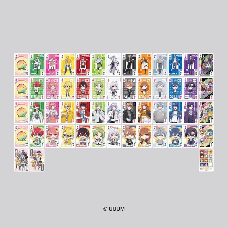 カラフルピーチ トランプ アニメイトで
2025年11月発売