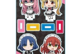 ぼっち・ざ・ろっく! アクリルキャラスタンド ひとり&虹夏&リョウ&郁代 メイド服ver. デフォルメキャラ
 
2025年11月下旬発売
で取扱中 (アニメイト)