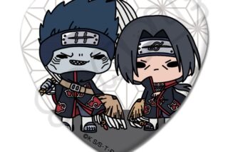 TVアニメ『NARUTO-ナルト-』 ハート型缶バッジ ML(うちはイタチ&干柿鬼鮫) アニメイトで
12月中旬発売