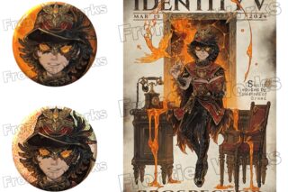 Identity V CHARACTER DAY 2024Ver. 缶バッジセット 探鉱者
 アニメイトで
2025年12月下旬発売