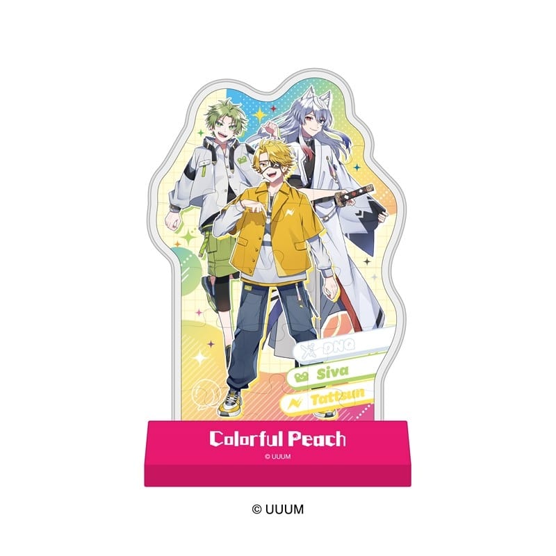 カラフルピーチ CC-ST034 たっつん&シヴァ&どぬく アニメイトで
2025年12月発売