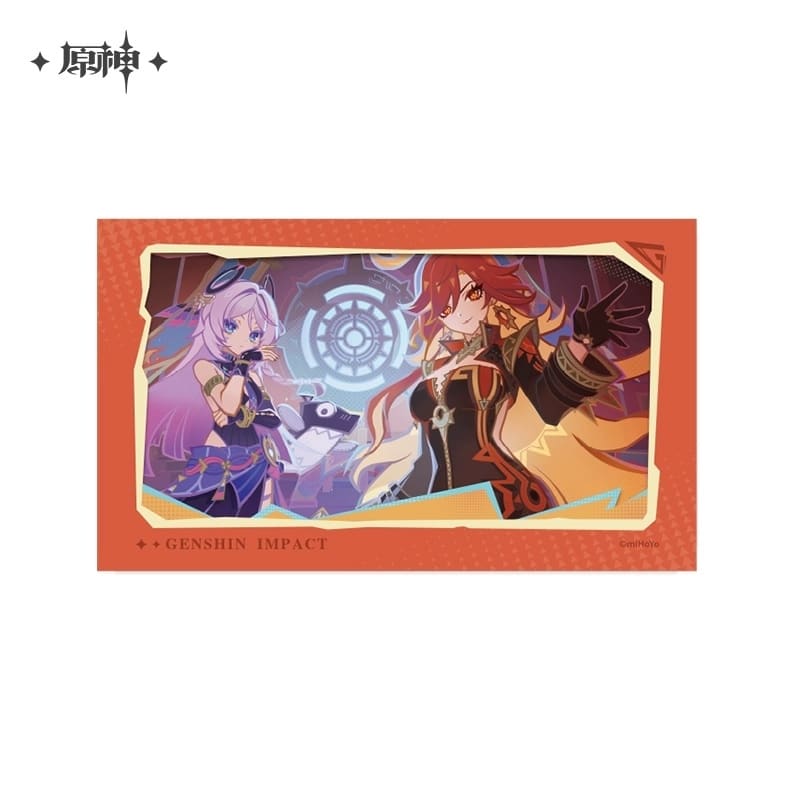 原神 予告番組イラストシリーズ クリアカード アニメイトで
08月発売