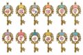 星のカービィ KIRBY ホロスコープ・コレクション 鍵コレクション【再販】
 
2024年12月発売