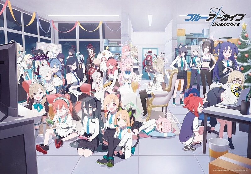 ブルーアーカイブ (ブルアカ) 1000T-523 1周年パーティー
 
2024年10月発売
 (アニメイト)