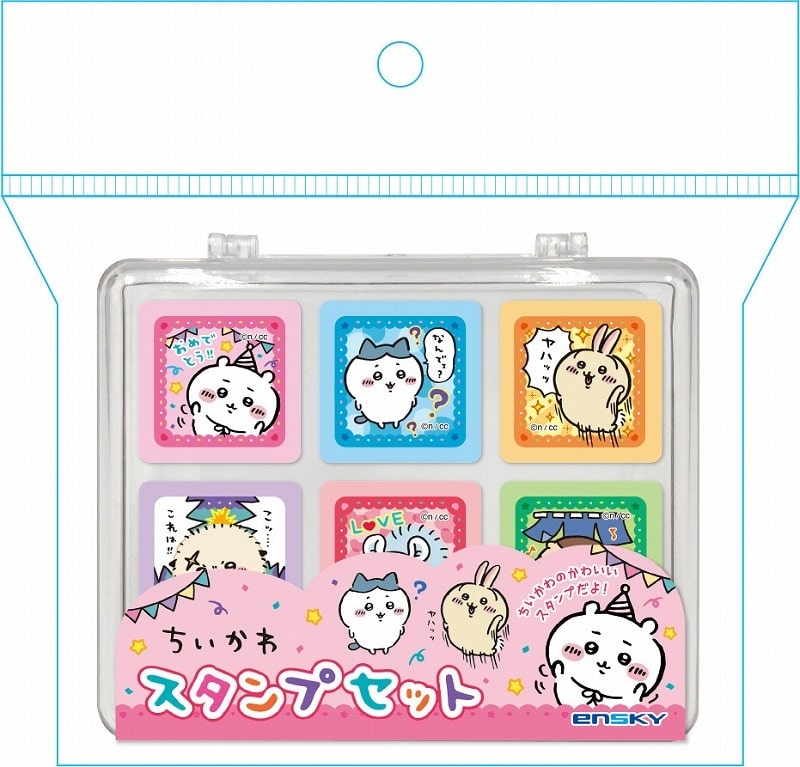 ちいかわ スタンプセット【再販】
 
2025年02月発売
 【アニメイト】