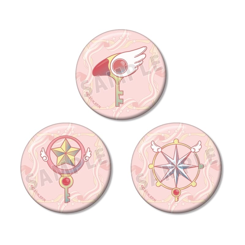 カードキャプターさくら  鍵モチーフ 缶バッジ3個セット
 
2026年2月7日発売
で取扱中