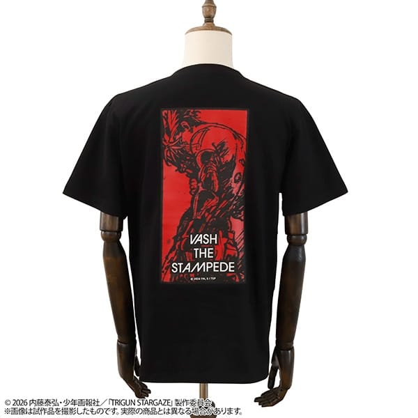TRIGUN STARGAZE Tシャツ/ティザービジュアル BLACK アニメイトで
2025/11/28 発売