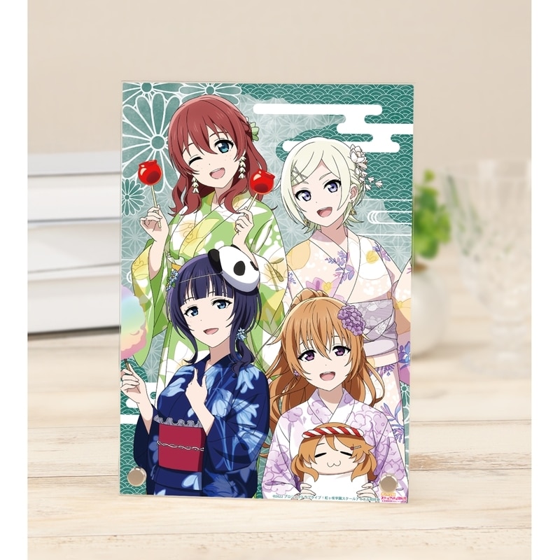 ラブライブ! ニジガク 描き下ろし 3年生 縁日ver. A5アクリルパネル
 
2026年1月17日発売
で取扱中 (アニメイト)