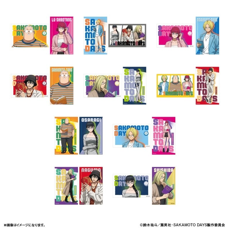 サカモトデイズ トレーディングコレクションカード 眼鏡Style【全10種】 
2025年12月下旬発売