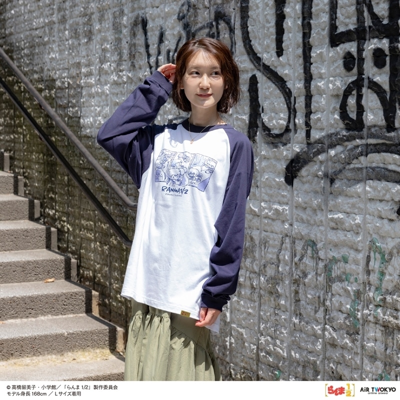 らんま1/2 第2弾 ポップイラストラグランスリーブTシャツ 2(らんま & シャンプー)M
 
2025年12月上旬発売