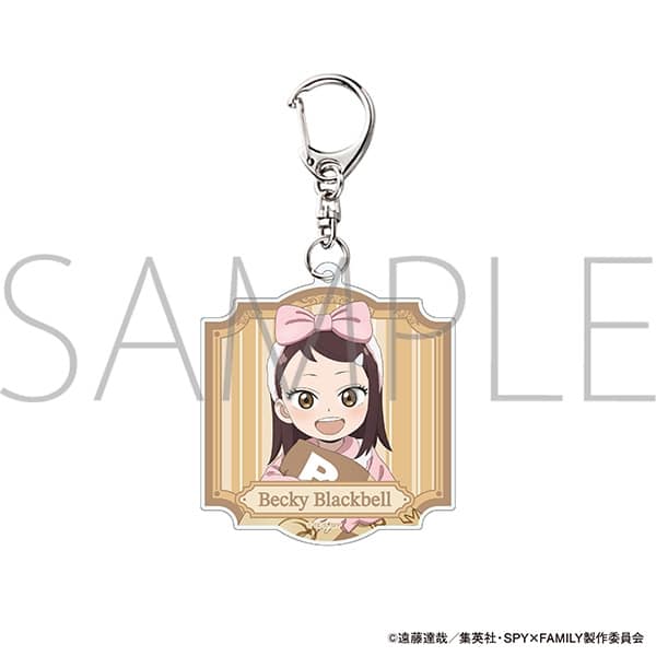 スパイファミリー アクリルキーホルダー　ベッキー・ブラックベル
 
2025年12月20日発売