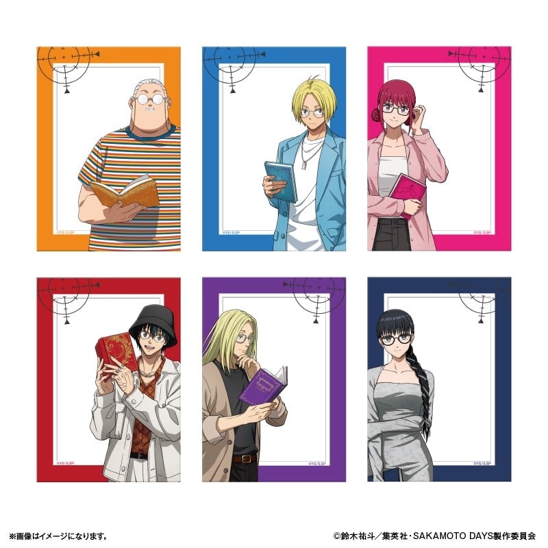 サカモトデイズ トレーディングアクリルカード 眼鏡Style【全6種】 
2025年12月下旬発売