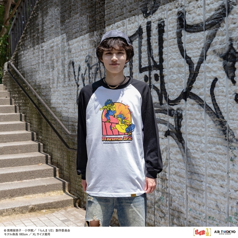 らんま1/2 第2弾 ポップイラストラグランスリーブTシャツ 1(早乙女乱馬 & 天道あかね)M
 
2025年12月上旬発売