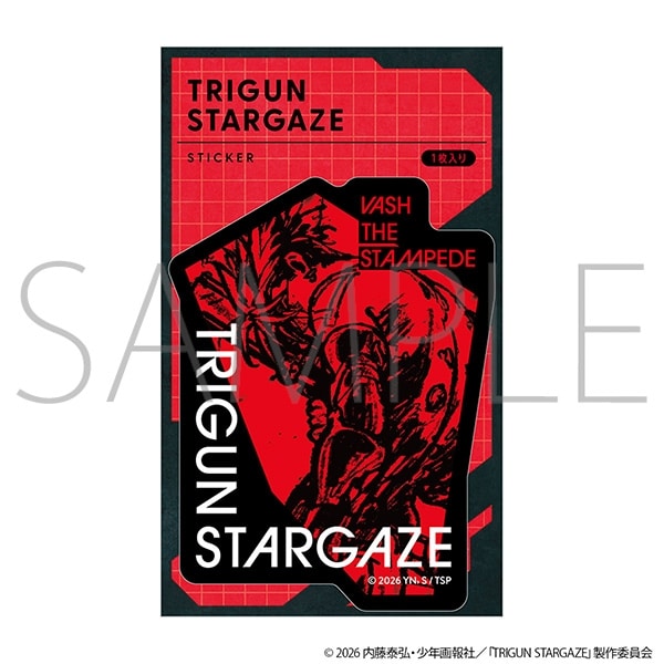 TRIGUN STARGAZE ステッカー/ティザービジュアル アニメイトで
2025/11/28 発売