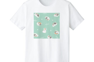 夏目友人帳 ニャンコ先生 Ani-Art Tシャツ ミドリ/メンズ AMNIBUSで